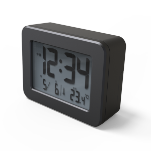 Clock With Temperature