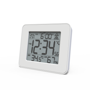 Clock With Temperature Humidity